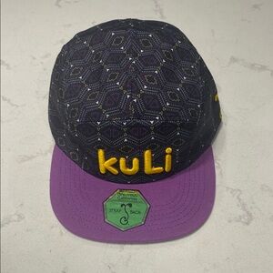 Grassroots California Kuli Black and Purple Hat